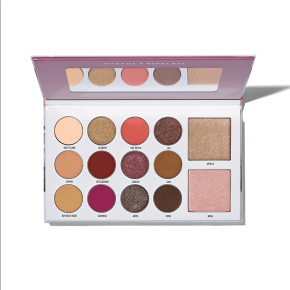 Morphe X Manny MUA Glam Eyeshadow Palette - Picture 2 of 10